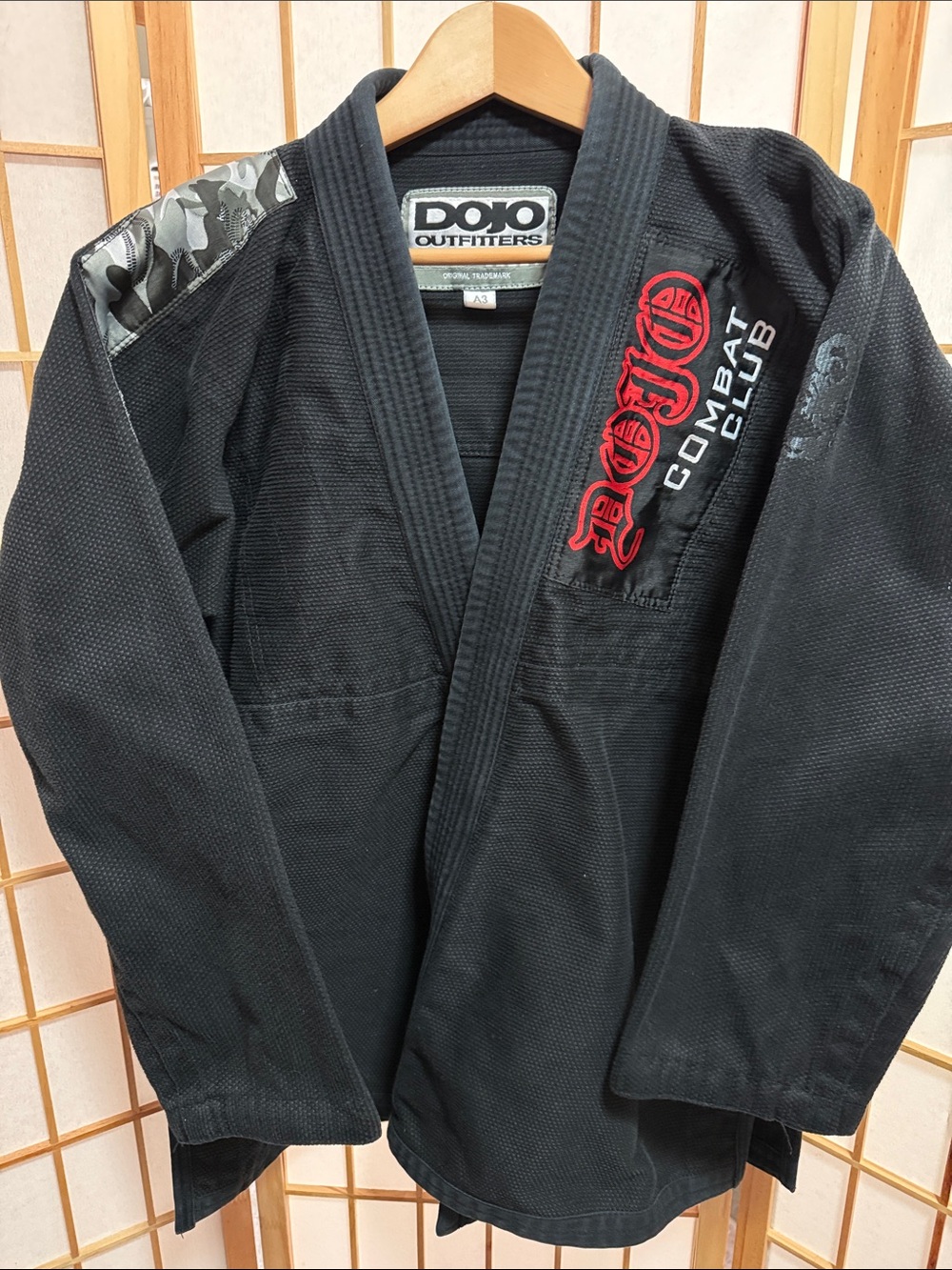 Dojo Outfitters Black Gi A3 — Portland BJJ/Judo Shop